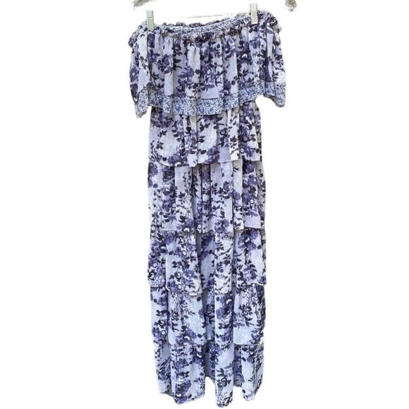 Misa Los Angeles Nadia Strapless Maxi Dress - Picture 2 of 7